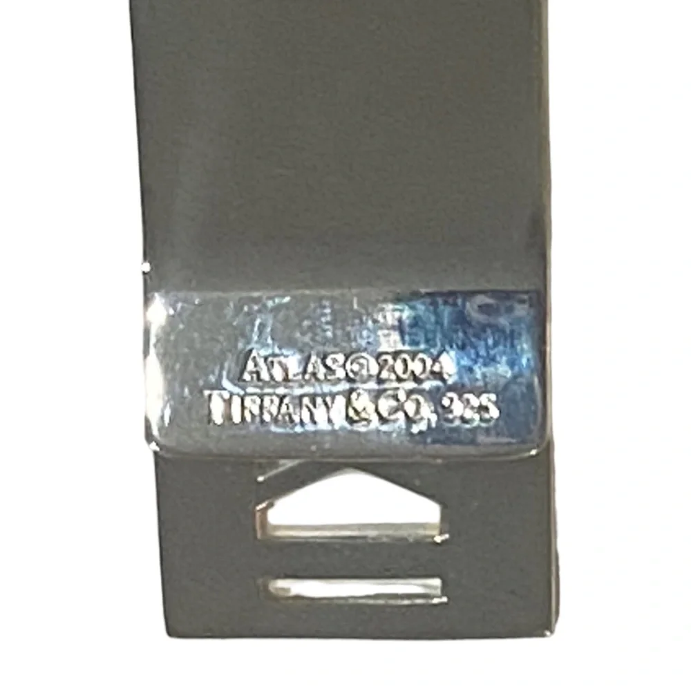 Tiffany & Co. Vintage Atlas 2004 Sterling Silver Money Clip